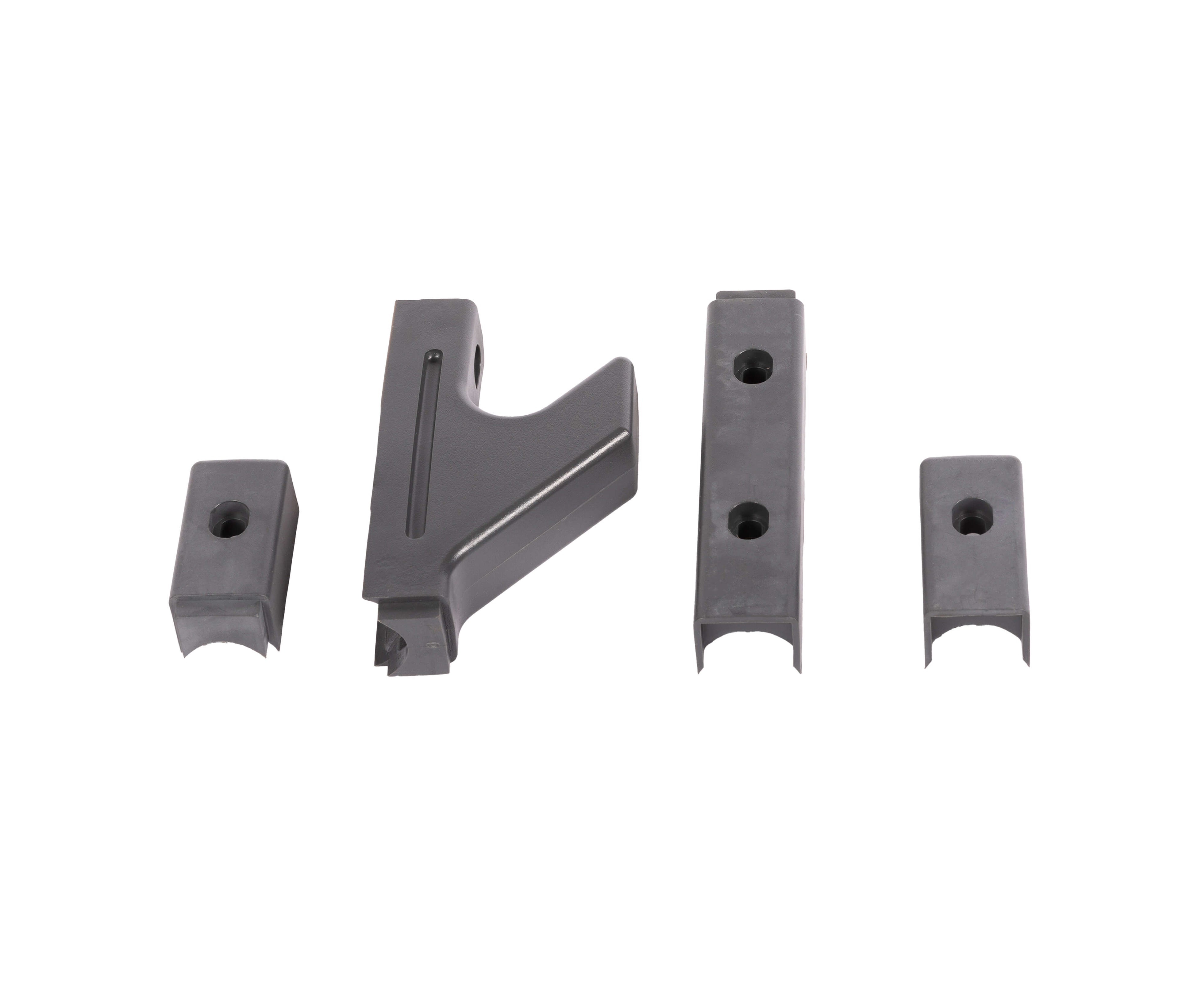 Langhantelablage Distantst. unten Kunststoff Ovalrohr